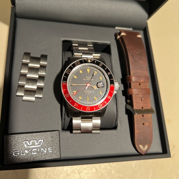 Glycine GL0380 “Coke” Bezel GMT - Picture 1 of 9